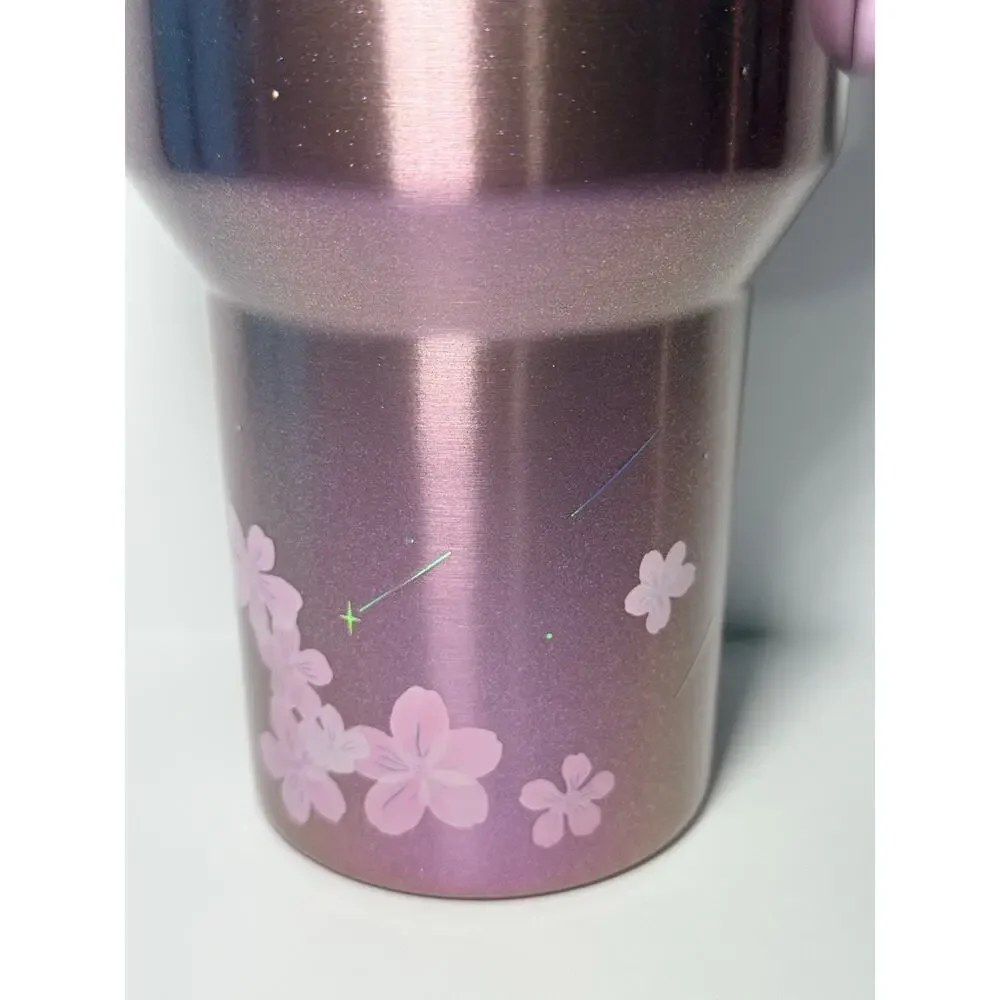 Stanley X Starbucks China 2026 Exclusive Sakura Cherry Blossom 40oz Tumbler NWT - Picture 4 of 12